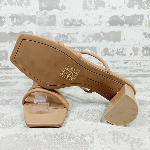 NEW Dolce Vita Faux Leather High Heeled Sandals A684 - Picture 8 of 10